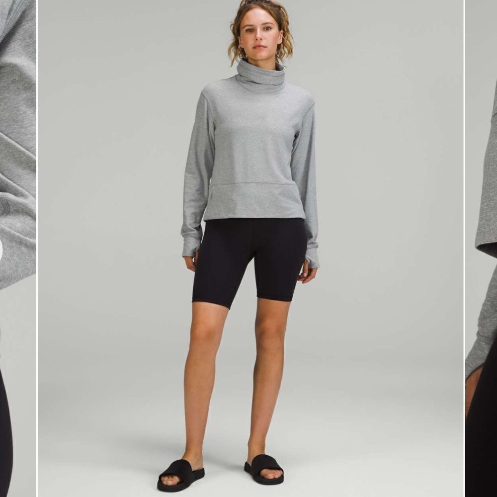 Lululemon Ready to Rulu Pullover Heathered Raceway Grey - Picture 8 of 9